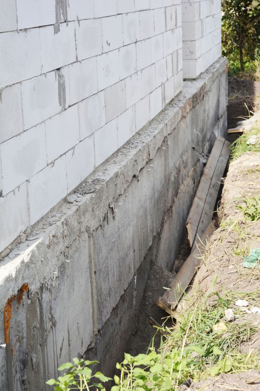 Foundation Repair Work